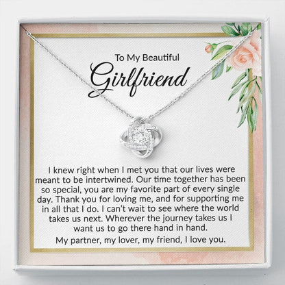Girlfriend Necklace, Anniversary Necklace For Girlfriend, Girlfriend Gift, Gift For Girlfriend, Necklace For Girlfriend V2