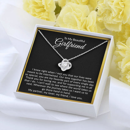 Girlfriend Necklace, Anniversary Necklace For Girlfriend, Girlfriend Gift, Gift For Girlfriend, Necklace For Girlfriend V3