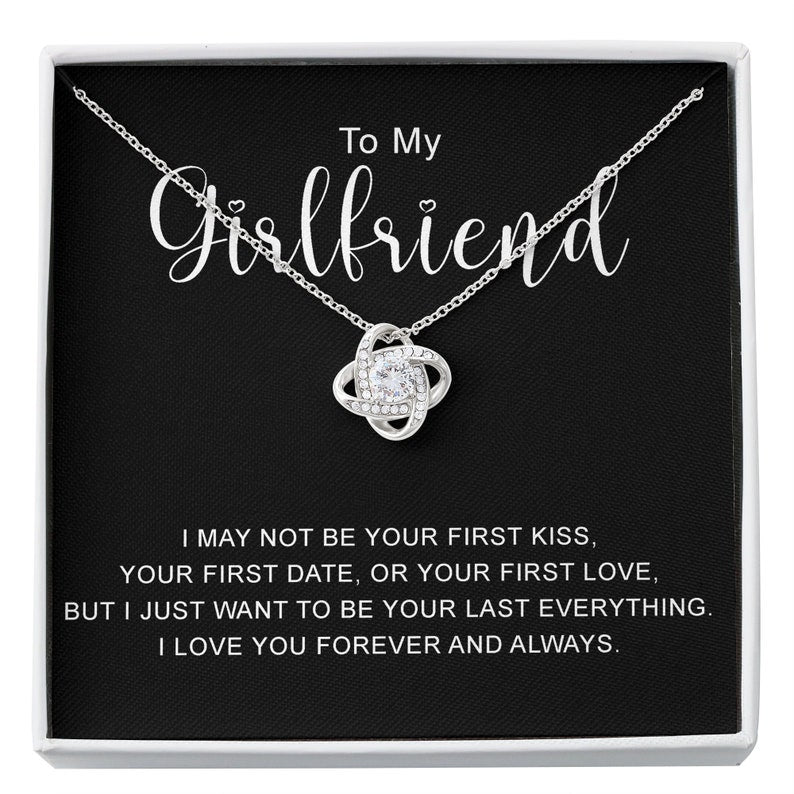 Girlfriend Necklace, Girlfriend Gift, Girlfriend Anniversary Necklace Gift, Girlfriend Gift Necklace, Girlfriend Valentine