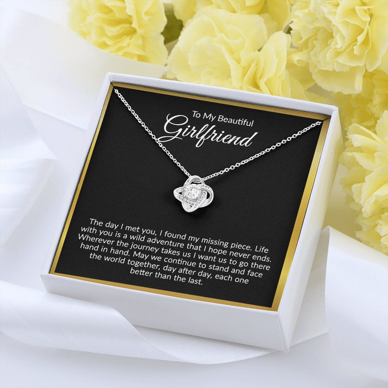Girlfriend Necklace, Meaningful Necklace For Girlfriend, Gift For Girlfriend, Girlfriend Birthday, Anniversary