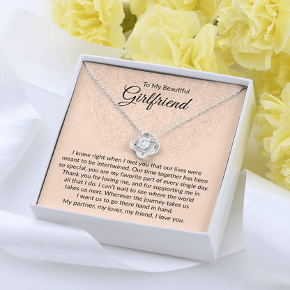 Girlfriend Necklace, Necklace For Girlfriend, Valentines Day Gift For Girlfriend, Anniversary Necklace For Girlfriend, Promise Necklace