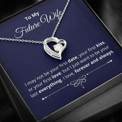 Girlfriend Necklace, Valentine's Day Necklace, Gift For Girlfriend From Boyfriend, Promise Necklace For Fiance