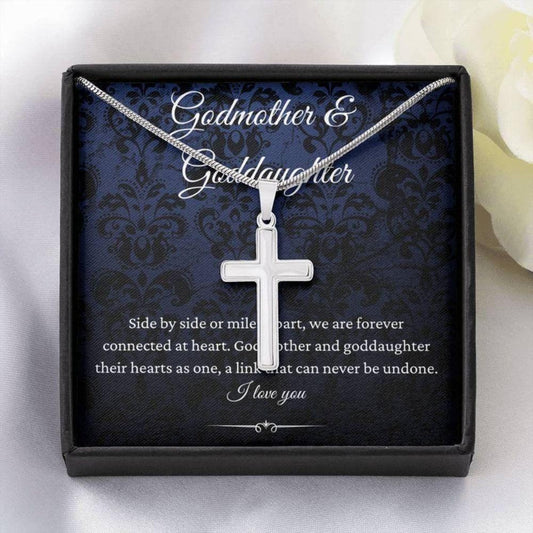 Godmother Necklace, Godmother & Goddaughter Necklace, Gift For Godmother From Goddaughter Rakva