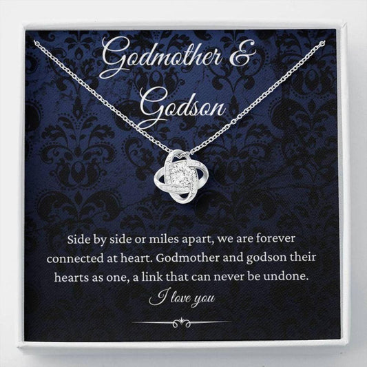 Godmother Necklace, Godmother & Godson Necklace, Birthday Gift For Godmother From Godson Rakva