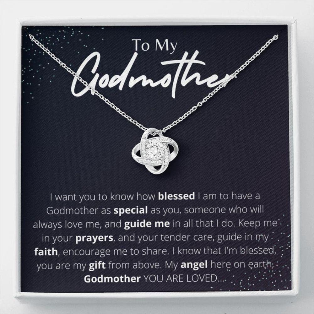 Godmother Necklace Gift, Godmother And Godaughter, Fairy Godmother