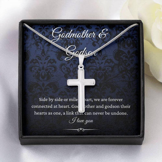 Godmother Necklace, Godmother & Godson Necklace, Birthday Gift For Godmother From Godson, Godmother Gift