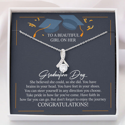 Graduation Necklace, Graduation Gift For Her Class Of 2022 Gift For Daughter, Friend - Alluring 