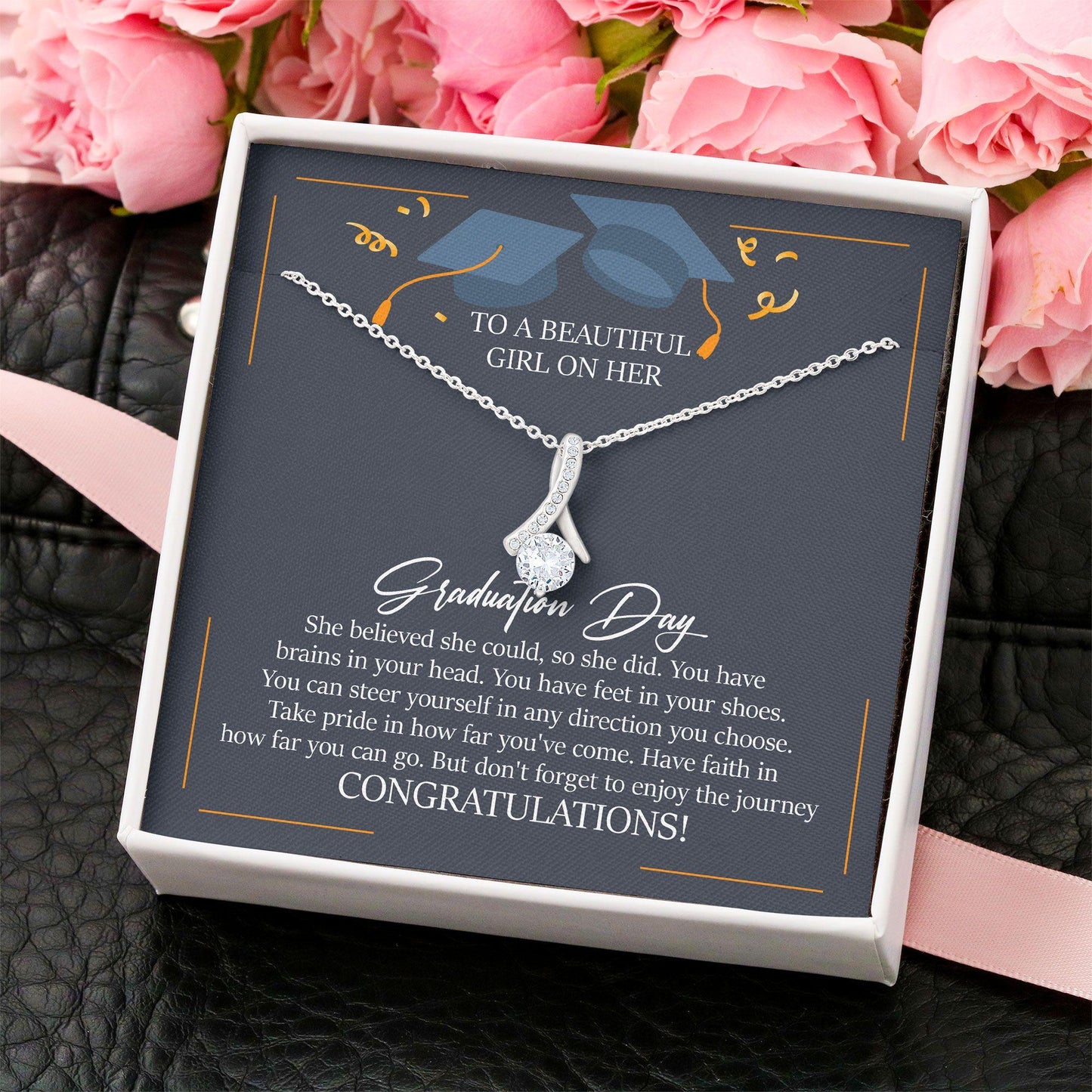 Graduation Necklace, Graduation Gift For Her Class Of 2022 Gift For Daughter, Friend “ Alluring