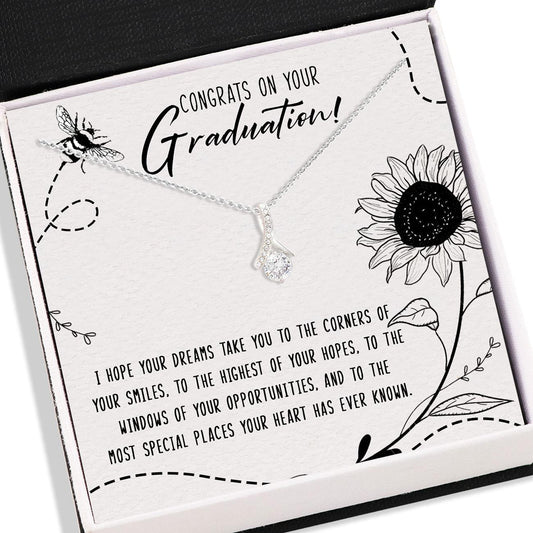 Graduation Necklace, Graduation Gifts For Daughter Necklace - Alluring Beauty Necklace - Gift For Her On Graduation