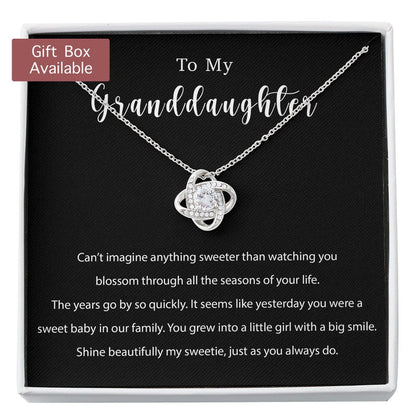 Granddaughter Necklace, Gift For Granddaughter, Granddaughter Gifts, Granddaughter Gifts From Grandparents, Granddaughter Birthday Necklace Gift