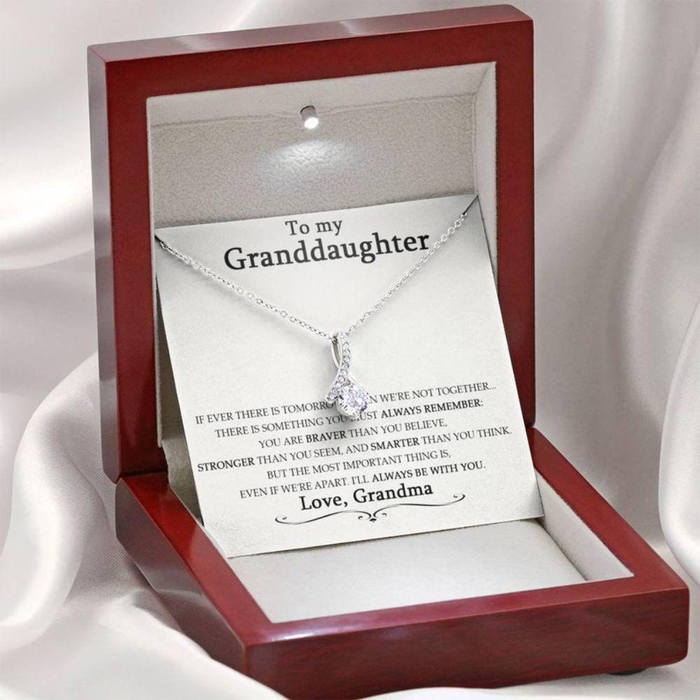 Granddaughter Necklace, Necklace For Granddaughter, Granddaughter Necklace From Grandma, Birthday Necklace For Granddaughter From Nana