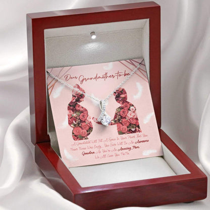 Grandmother Necklace, Gift For Your Grandma-To-Be On Mother’S Day Alluring Beauty Necklaces