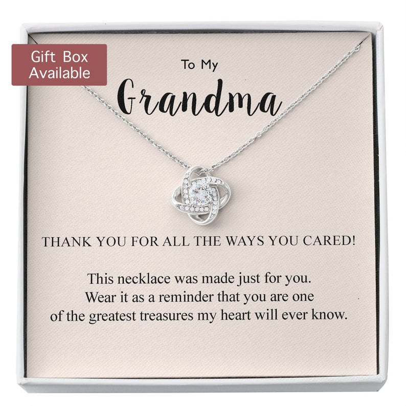 Grandmother Necklace, Grandma Gift, Grandma Necklace, Gift For Grandma From Grandchildren, Grandma Birthday Christmas Necklace
