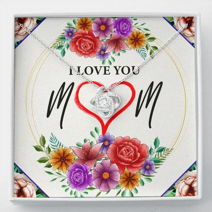 Mom Necklace, I Love You Mom Necklace, Mother’S Day Gift, Mom Gift, Happy Mothers Day
