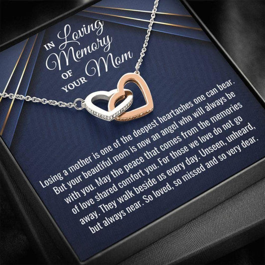 Loss Of Mother Necklace Gift, Bereavement Gift, Sympathy Necklace, Mom Memorial Gift, Sorry For Your Loss, Remembrance