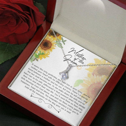 Mom Necklace, Meaningful Mother Of The Bride Necklace Gift, Gift To Mother Of The Bride From Friend
