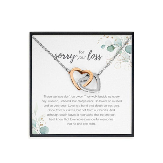 Memorials Necklace, Grief Gift, Sorry For Your Loss, Sympathy Gift, Loss Of A Loved One Remembrance Necklace
