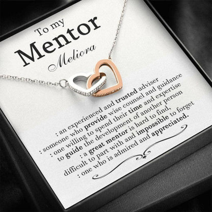 Mentor Necklace Gift, Thank You Gift For Mentor, Mentor Teacher Gift, Retirement Gift For Boss Teacher, Gift For A Mentor, Valentine Gift