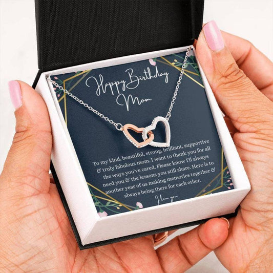 Mom Necklace Birthday Gift From Daughter/Son, Sentimental Necklace Gifts For Mom