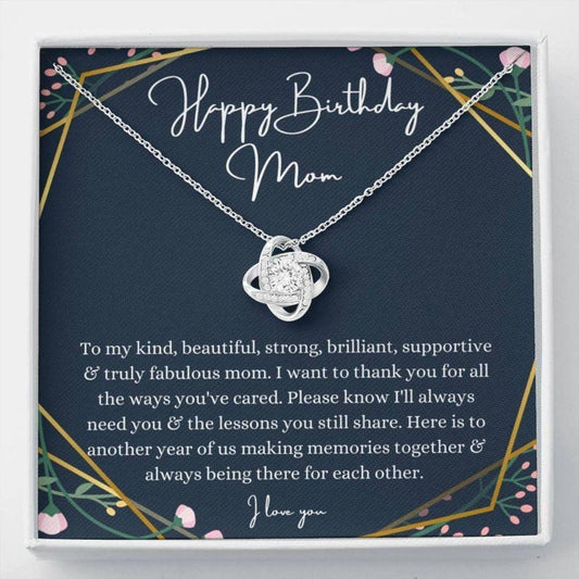 Mom Necklace Birthday Gift From Daughter/Son, Sentimental Gifts For Mom