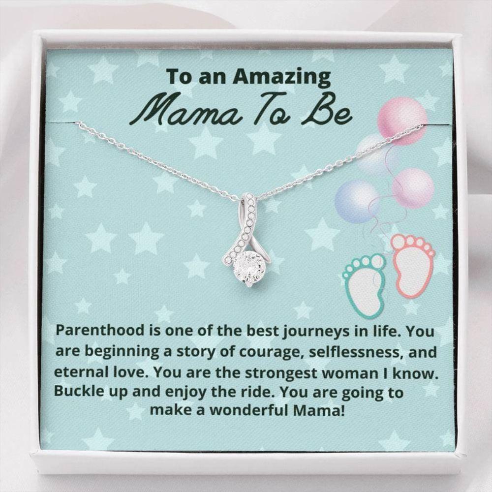 Mom Necklace, Mama To Be Necklace Gift, Baby Shower Gift For Expecting Moms, Mom To Be, New Mom Gift, Pregnancy Gift