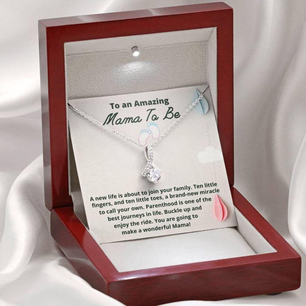 Mom Necklace, Mama To Be Necklace Gift, Gift For Expecting Moms Necklace, Gift Mom To Be, New Mom Gift, Pregnancy Gift