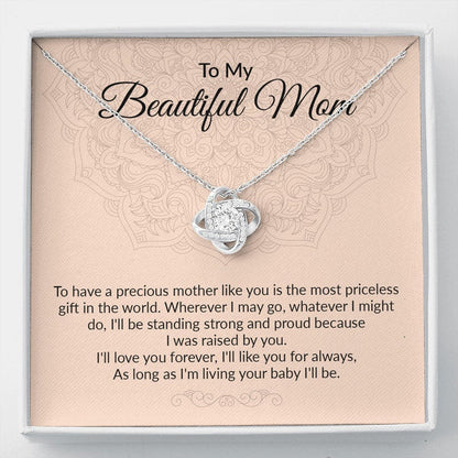 Mom Necklace, Mom Christmas Necklace From Daughter Gift For Mom From Daughter Mom Gift Mothers Day Necklace  Mother Poem