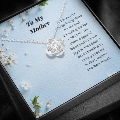 Mom Necklace, Mom Necklace “ Necklace For Mom “ To My Mother Thank You Gift