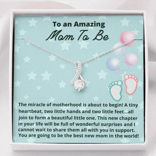 Mom Necklace, Mom To Be Necklace Gift, Gift For Expecting Moms, Mom To Be, New Mom Gift, Pregnancy Gift