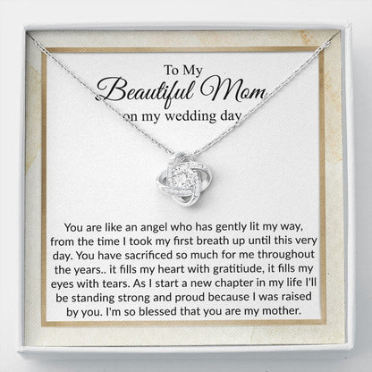Mom Necklace, Mother Of The Bride Gift From Daughter Mother Of The Bride Necklace From Bride Gift Mom Of Bride Present To Mom