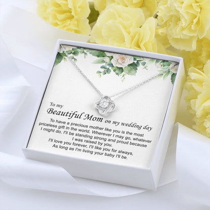 Mom Necklace, Mother Of The Bride Gift From Daughter Mother Of The Bride Necklace From Bride Gift Mom Of Bride Present To Mom Necklace