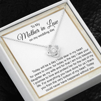 Mom Necklace, Mother Of The Bride Gift From Groom, Mother In Law Gift On Wedding Day From Groom, Gifts For Mother Of The Bride, Future Mother-In-Law