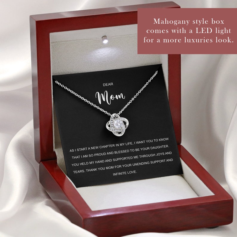 Mom Necklace, Mother Of The Bride Gift, Mother Of The Bride Gift From Daughter, Mother Of The Bride Gift From Bride, Mother Of The Bride Necklace