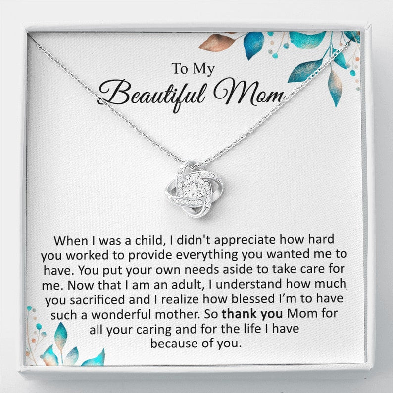 Mom Necklace, Mothers Day Necklace From Daughter, Gifts For Mom, Mom Gift, Mothers Day Necklace From Son, Mothers Day Necklace