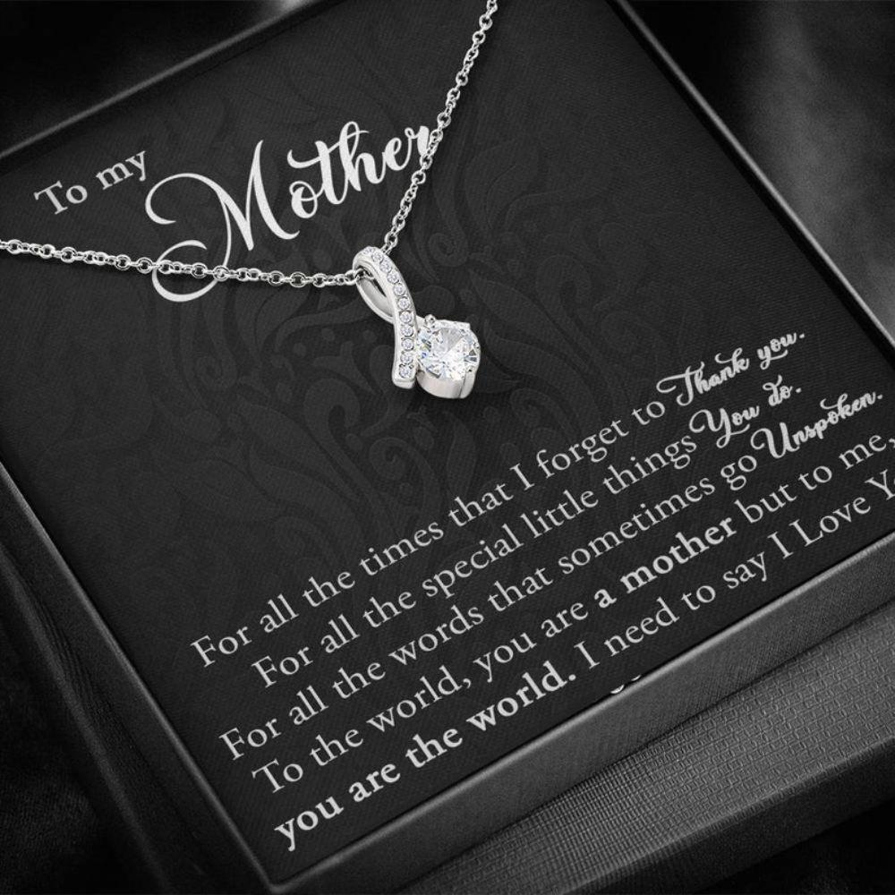 Mom Necklace, Mothers Day Necklace From Son, Gifts For Mother's Day, Mother's Day Necklaces, Gifts For Mom, Mom Birthday Necklace, Mom Gift On Mothers Day