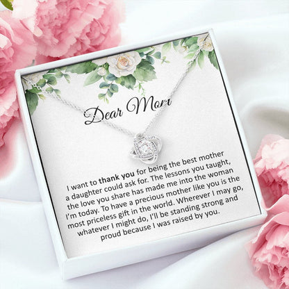 Mom Necklace, Mothers Day Necklaces From Daughter, Son, Kids, Mother’S Day Necklace, Sentimental Mom Gift For Christmas Birthday, Heartfelt Poem Idea