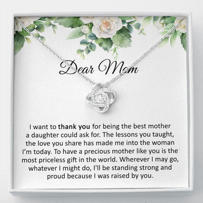 Mom Necklace, Mothers Day Necklaces From Daughter, Son, Kids, Mother's Day Necklace, Sentimental Mom Gift For Christmas Birthday, Heartfelt Poem Idea