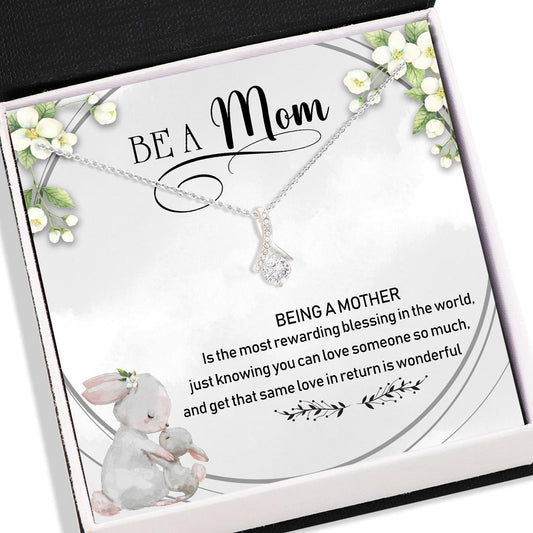 Mom To Be Necklace, Alluring Beauty Necklace - Pregnant Woman Necklace Gifts