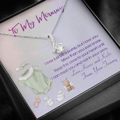 Mommy Necklace “ To My Mommy Gift Box Gift For Pregnant Mom