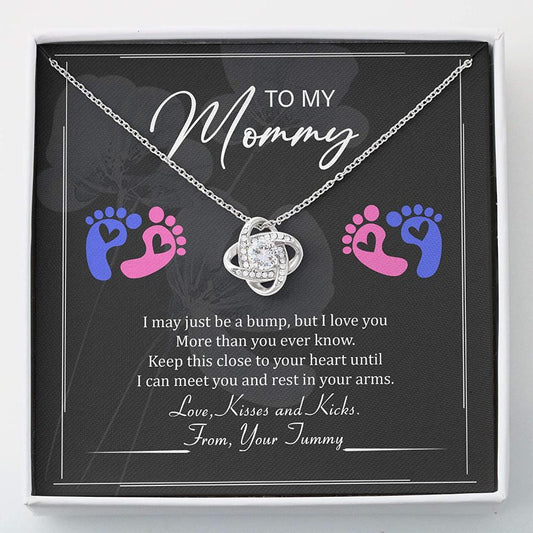 Mommy Necklace - To My Mommy Gift Box Gift For Pregnant Mom