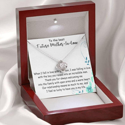 Mother In Law Necklace, Future Mother In Law Gift, Mother Of The Groom Necklace From Bride, Mother Of The Groom Gift, Wedding Keepsake Gift