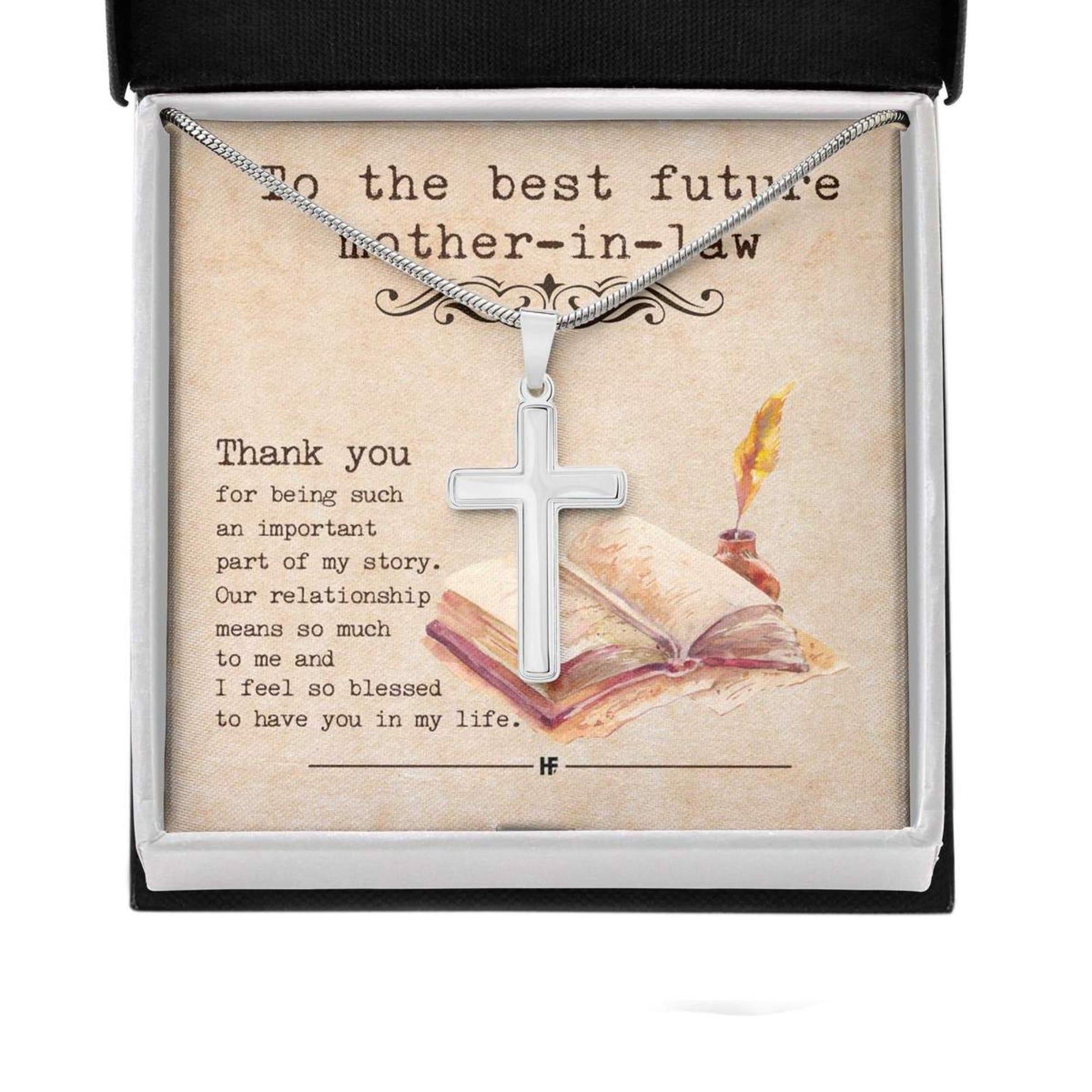 Mother-in-law Necklace, Life Story Daughter's Gift Future Mother In Law Necklace