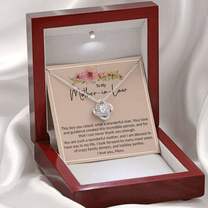 Mother-In-Law Necklace, Mother-In-Law Gift , Mother-In-Law Christmas Necklace, Mother-In-Law Birthday Card, Mothers Day V1