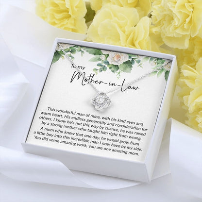Mother-In-Law Necklace, Mother-In-Law Gift , Mother-In-Law Christmas Necklace, Mother-In-Law Birthday Card, Mothers Day V2