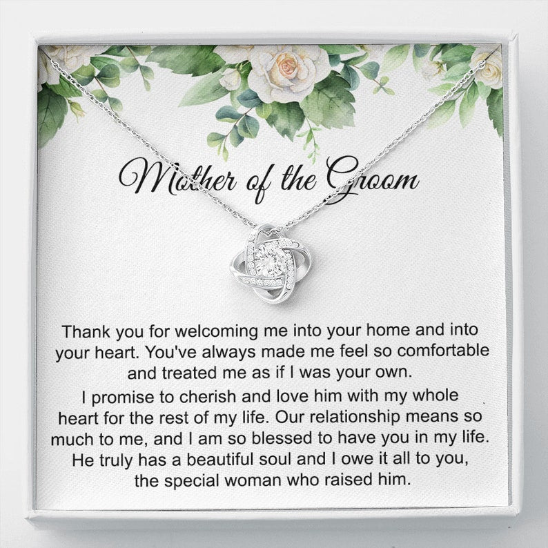 Mother-in-law Necklace, Mother Of The Groom Gift From Bride, Mother-In-Law Gift, Gift For Mother Of The Groom