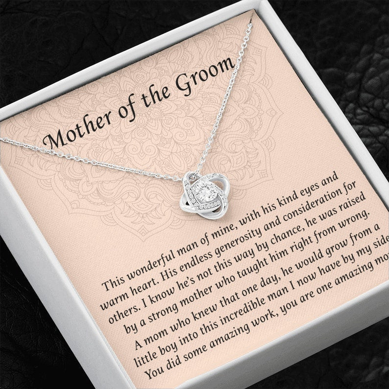 Mother-In-Law Necklace, Mother Of The Groom Gift From Bride, Mother-In-Law Gift, Gift For Mother Of The Groom Necklace