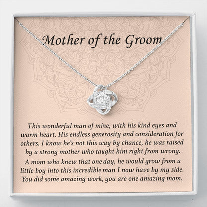 Mother-in-law Necklace, Mother Of The Groom Gift From Bride, Mother-In-Law Gift, Gift For Mother Of The Groom Necklace