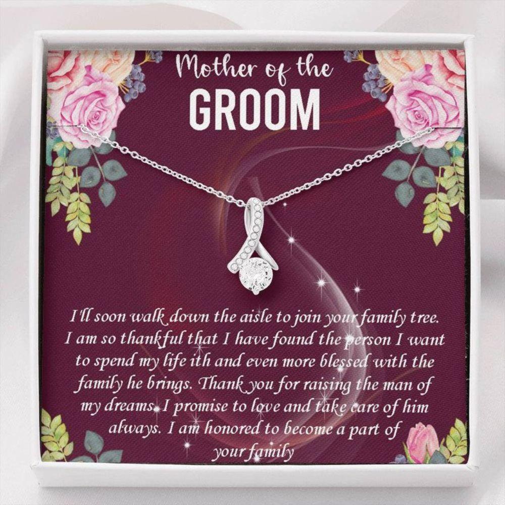 Mother-In-Law Necklace, Mother Of The Groom Necklace Gift From Bride, Mother-In-Law Gift, Gift For Mother Of The Groom Necklace
