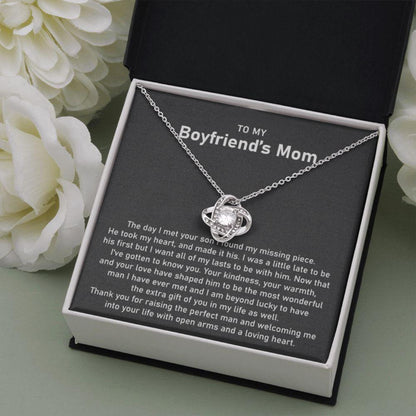 Mother-In-Law Necklace, To My Boyfriend’S Mom, Boyfriend’S Mom Necklace, Anniversary Gift