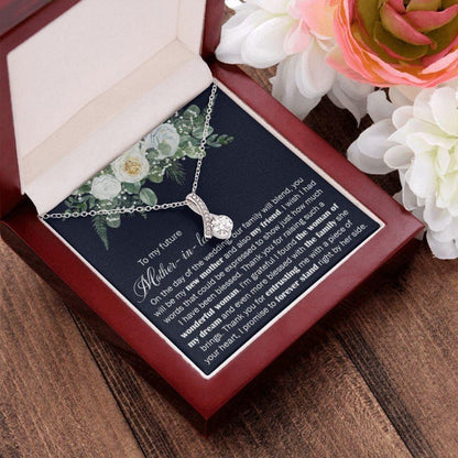 Mother-In-Law Necklace, To My Future Mother-In-Law Gift, Sentimental Gift For Mother Of Bride From Groom, Meaningful Necklace
